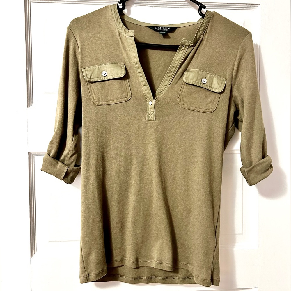 3/4 Length Ralph Lauren Top